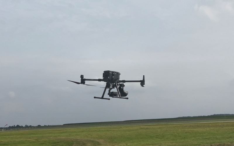 Brussels Airport and skeyes test use of drones for bird control during normal operations